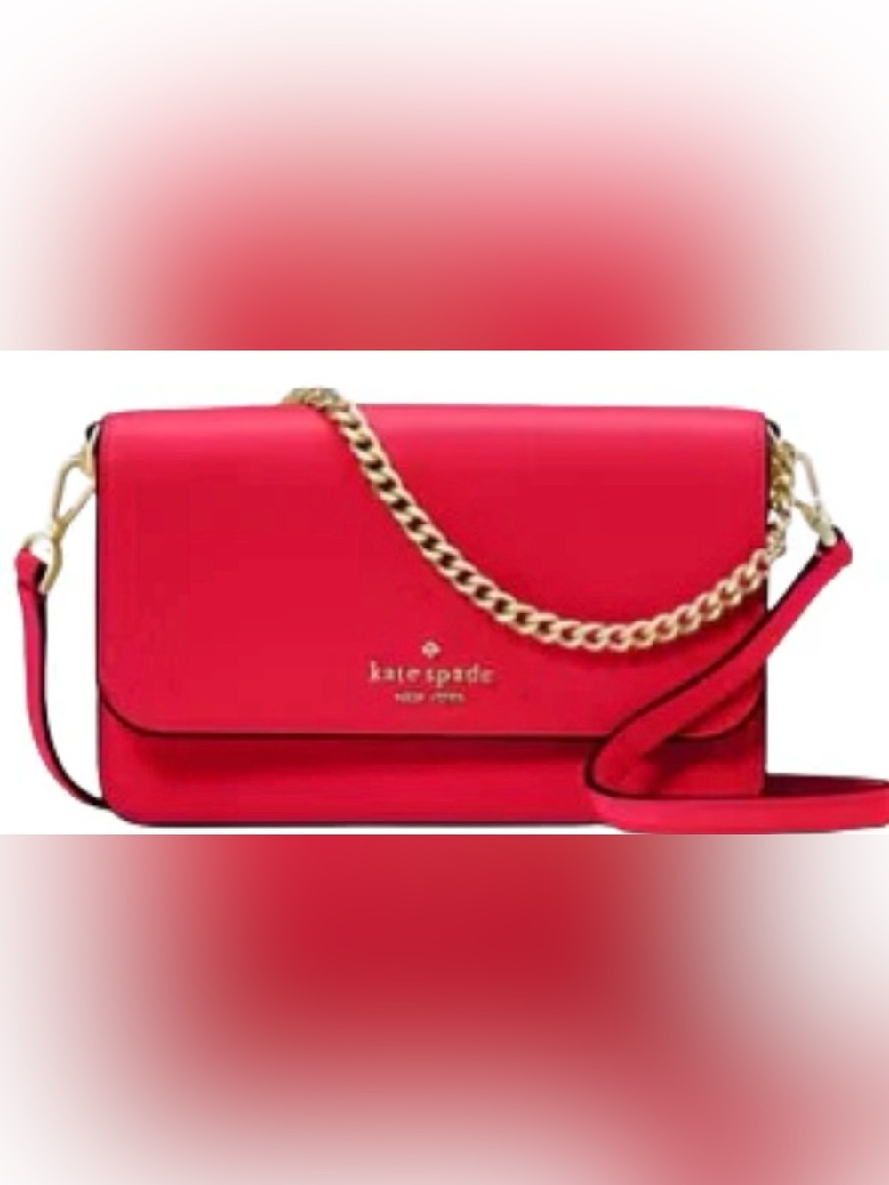 Kate Spade New York Cedar Street Cami crossbody bag in a bright pink shade